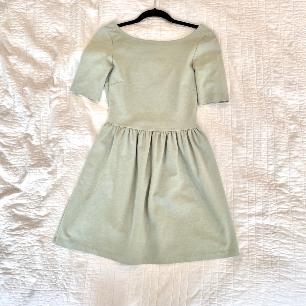 Free People Mint open back Babydoll Dress - Picture 3 of 5